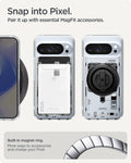 ACS09727 - Pixel 10 Pro XL Case Ultra Hybrid Neo One (MagFit) showing the built in magnet ring. More ways to accessorize and charge your pixel.