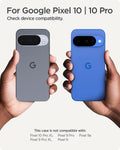 ACS09708 - Pixel 10 Pixel 10 Pro in black showing the compatibility. Only compatible with Pixel 10 Pixel 10 Pro