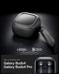 ACS11200 - Galaxy Buds 4 Series Rugged Armor in Matte Black showing only compatible with galaxy buds 4 and pro