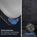 ACS04755 - Apple AirPods Pro Case Lock Fit in matte black showing the solid protection. Air cushion technology absorbs initial impact