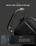 ACS10604 - AirPods Pro 3 Classic Fit in Black showing carry on. never miss a beat on the go