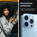 AGL04032 - iPhone 13 Pro Max / iPhone 13 Pro Optik Lens Protector in sierra blue showing hamonized protection. Keep the camera protected and the colors matching