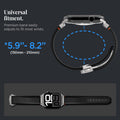 AMP09304 - Apple Watch Ultra (49mm) Classic Fit in Black premium band easily adjusts to fit most wrists (150mm-210mm)