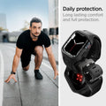 ACS04182 - Apple Watch Series (45mm) Case Liquid Air Pro in black showing the daily protection. Long lasting comfort and full protection