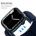 AMP02287 - Apple Watch Series (Apple Watch (49mm)/Apple Watch (45mm)/Apple Watch (42mm)) Watch Band Lite Fit in navy just side your watch in for an effortless installation. Quick and easy.