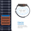 AMP10143 - Apple Watch 10/11 (46mm) WBF0 in Navy showing the lightweight and sleek nylon band for seamless all-day wear. 6.2