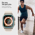 AGL05556 - Apple Watch Ultra Screen Protector EZ FIT Glas.tR showing keeping your device protected