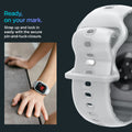 ACS09318 - Apple Watch 10 (46mm) Case Liquid Air Pro in Gray ready, on your mark. Strap up and lock in easily with the secure pin and tuck closure.