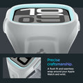 ACS09318 - Apple Watch 10 (46mm) Case Liquid Air Pro in Gray precise craftsmanship. A flush fit and seamless wrap around your apple watch and wrist.