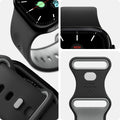 AMP09321 - Apple Watch Series - Nano Pop 46mm in Black Sesame showing detail of the band.
