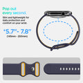 AMP09322 - Apple Watch Series - Nano Pop 46mm in Blueberry Navy pop out every second. Slim and lightweight for daily protection and comfort on your wrist. 145mm-200mm.