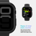 ACS08588 - Apple Watch 10 (42mm) Case Thin Fit in Black slim and form fitted design protects your watch from daily scuffs. Peace of mind every second.