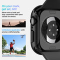 ACS08588 - Apple Watch 10 (42mm) Case Thin Fit in Black never miss a beat and stay connected with open cutout for the sensor. Write down On your mark, get set GO! Unhindered application with precise craftsmanship.