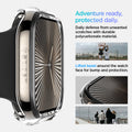ACS08602 - Apple Watch 10 (46mm) Case Thin Fit in Crystal Clear daily defense from unwanted scratches with durable polycarbonate material. Adventure ready, protected daily. Lifted bezel around the watch face for bump protection.