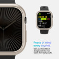 ACS08590 - Apple Watch 10 (42mm) Case Thin Fit in Starlight slim and form fitted design protects your watch from daily scuffs. Peace of mind every second.
