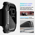 ACS08603 - Apple Watch 10 (46mm) Case Tough Armor in Black has three part construction with glass, polycarbonate and thermoplastic polyurethane. Adventure ready, protected daily. Layered with glass on the screen for ultimate protection.