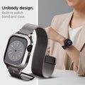 ACS04585 - Apple Watch Series (Apple Watch (45mm) Case Metal Fit Pro in graphite showing the unibody design. Built-in band case