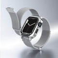 ACS04586 - Apple Watch (40mm) Metal Fit Pro in Silver showing the front, inner side front, and partial side