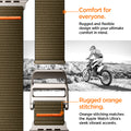 AMP05982 - Apple Watch (49mm) DuraPro Flex Ultra in Khaki rugged and flexible design with your ultimate comfort in mind. Orange stitching matched the Apple Watch Ultra's sleek vibrant accents.