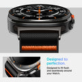 AMP08772 - Galaxy Watch Ultra (47mm) Lite Fit Band in Black designed to perfection. designed to fit flush and seamlessly around your watch.