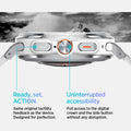 AMP08823 - Watch Ultra (47mm) Modern Fit 316L Band in Silver ready, set, action. same original tactility feedback as the device designed for perfection uninterrupted accessibility. full access to the digital crown and the slide button without any disruption.