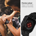 062CS25324 - Apple Watch Series (Apple Watch (45mm)) Case Rugged Armor Pro in black precise cutout stay in the loop without worries.