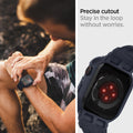 ACS00819 - Apple Watch Series (Apple Watch (45mm)) Case Rugged Armor Pro in charcoal gray precise cutout stay in the loop without worries.