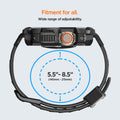 ACS05460 - Apple Watch Series (Apple Watch (49mm)) in matte black fitment for all, wide range (140mm-215mm) of adjustability.