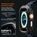 ACS06208 - Apple Watch (49mm) 
Adventure ready, protected daily. Showing side of the case. Unibody design that is constructed with durable thermoplastic polyurethane. Lifted bezel around the watch face for bump protection.