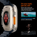 ACS05917 - Apple Watch Ultra (Apple Watch (49mm)) Case Thin Fit in crystal clear never miss a beat and stay connected with open cutout for the sensor. Write down On your mark, get set GO! Unhindered application with precise craftsmanship.