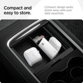 ACP10510 - CC90 Car Screen Cleaner in white showing compact and easy to store. compact design easily stores away with your daily essentials