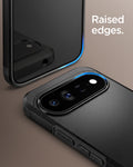 ACS11433 - Pixel 11 Pro  Tough Armor (Mag Fit) Black close up highlighting the raised edges around the display and camera.