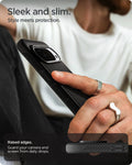 ACS09721 - Pixel 10 Pro XL Case Rugged Armor (MagFit) in black showing the sleek and slim design. Styles meets protection. Raised edges to guard your camera and screen from daily drops
