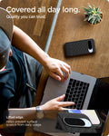ACS09708 - Pixel 10 Pixel 10 Pro in black showing the lifted edge. Helps prevent surface scratch from daily usage. Covered all day long. Quality you can trust.