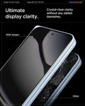 AGL09665 - Pixel 10 Pro Fold Case Ultra Hybrid Metal Ring (MagFit) in crystal clear showing ultimate display clarity