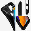 ACS00974 - Galaxy A21s Case Rugged Armor in Matte Black showing the different angles
