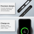 ACS03989 - Galaxy S22 5G Case Ultra Hybrid in matte black precision design. precisely designed to fit seamlessly and utilize all functionalities. charge on. powershare. wireless charge. USB-C cable.