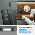 ACS05721 - Galaxy S23 Case Neo Hybrid in black  full protection. raised edges protect the screen and camera from daily scratches.