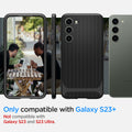 ACS05674 - Galaxy S23 Plus Case Neo Hybrid in black only compatible with s23+. not compatible with galaxy s23 and galaxy s23 ultra.