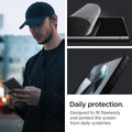 AFL07492 - Galaxy S24 Ultra Neo Flex in Transparency showing the daily protection. Designed to fit flawlessly and protect the screen from daily scratches