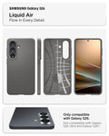 ACS11216 - Galaxy S26 Liquid Air in Marble Gray showing flow in every detail about liquid air