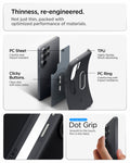ACS11038 - Galaxy S26 Ultra Nano Pop (Mag Fit) in Black Sesame showing thinness re-engineered. not just thin packed with optimized performance of materials