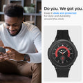 ACS05185 - Galaxy Watch 5 Pro (45mm) Case Liquid Air in matte black do you. we got you. keep it sleek and protected for style and durability around the clock.