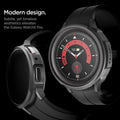 ACS05185 - Galaxy Watch 5 Pro (45mm) Case Liquid Air in matte black modern design. subtle, yet timeless aesthetics elevates the galaxy watch5 pro.