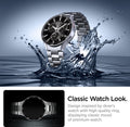 ACS06865 - Galaxy Watch 6 (44mm) Bezel Tune in black  classic watch look. design inspired by driver's watch with high quality ring, displaying classic mood of premium watch.