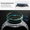 ACS07127 - Watch 6 Classic (47mm) Bezel Tune in Green strong attachment. precisely designed with premium adhesive tape which doesn't fall off easily. stainless steel. adhesive tape.