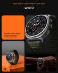 AMP10154 - SWi-9 Series WBF0 in green showing WBF0 made for galaxy watch. designed to specifically fit the needs of your watch