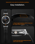 AMP10153 - SWi-9 Series WBF0 in black showing simply slide in your watch for an effortless installation.