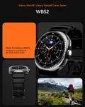 AMP10151 - SWi-9 Series  WBS2 in black showing galaxy watch 8 WBS2