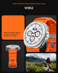 AMP10152 - SWi-9 Series WBS2 in orange showing galaxy watch 8 WBS2